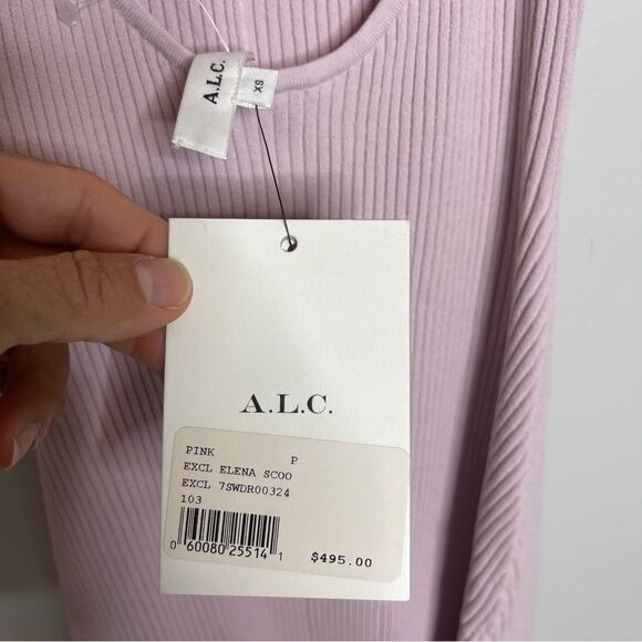 $495 A.L.C. Arya Dress in Rosette NEW W FLAW XS - Picture 10 of 11